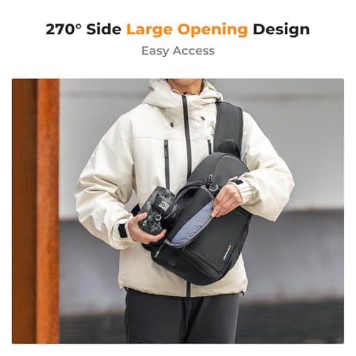 K&F CONCEPT Camera Sling Bag,DSLR/SLR/Mirrorless Camera Case Waterproof 10L — view 2