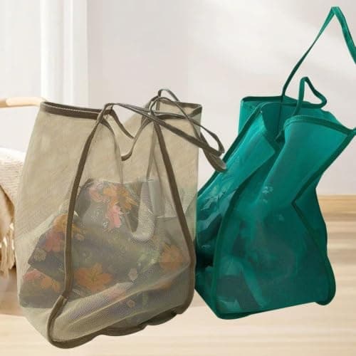 Black Mesh Storage Bag Breathable Travel Organizer — view 6