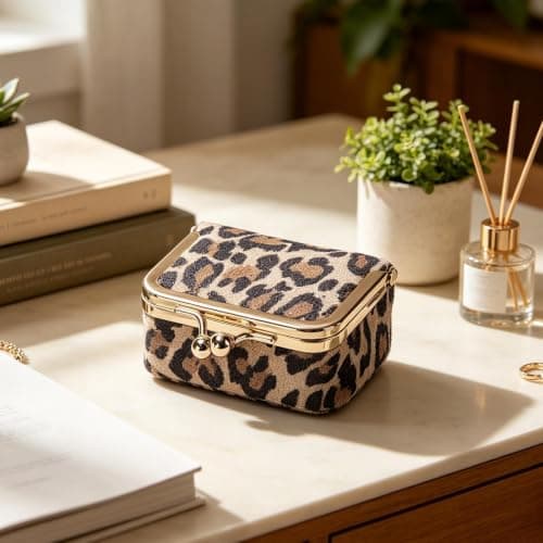 Jewelry Box Organizer with Buckle Storage — view 2