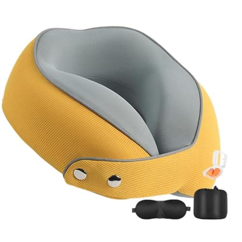 Travel Neck Pillow Breathable, Removable — view 6