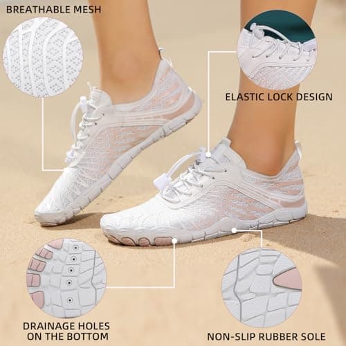 Hiking Barefoot Shoes Womens Mens Footwear Wide Toe Box Beach Water Shoe — view 6