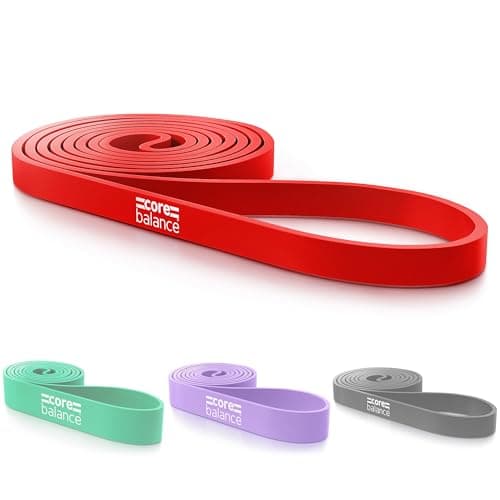 Core Balance Long Loop Resistance Band, Red, 7kg-15kg