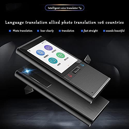 WDSOPK T9 Offline Portable Intelligent Voice Translator Multilingual Instant Translator Business Travel Translation Machine(Rose Gold) — view 4