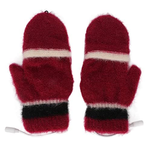 Brrnoo USB Heated Gloves, Palm and Back Heating, Flip Top — view 2