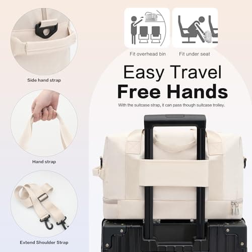 for Ryanair Cabin Bags 40x30x20 Underseat 24L Hand Luggage Bag — view 5