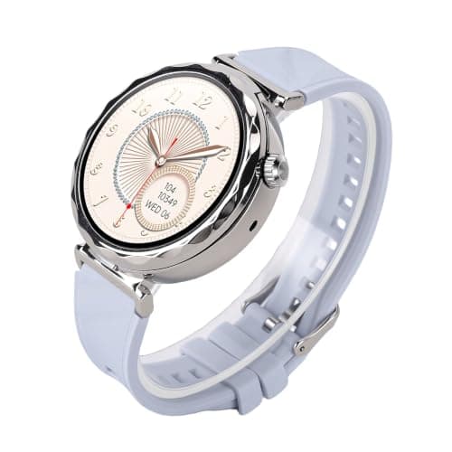 2 in 1 Smartwatch Bluetooth Earbuds Combo Sports Travel (Silver)