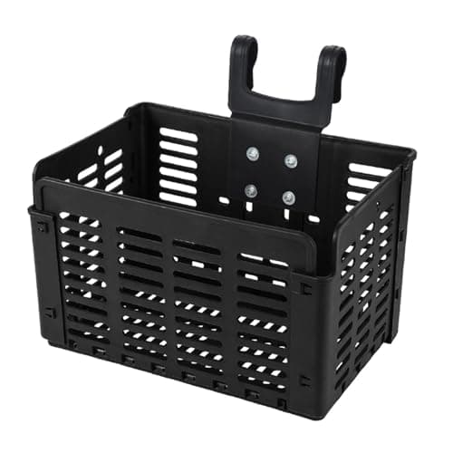 Rattling Basket - Front Handlebar Carrier, Removable Bicycle Shelf