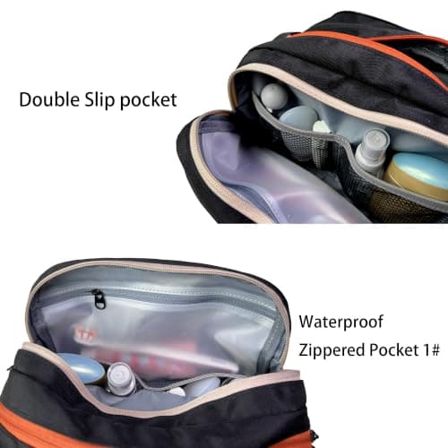 GRDLLY Expandable Travel Toiletry Bag for Men, Large Dopp Kit Organizer — view 4