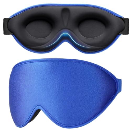 Gritin 100% Light Blocking Sleep Masks for Men&Women-Zero Eye Pressure Mask