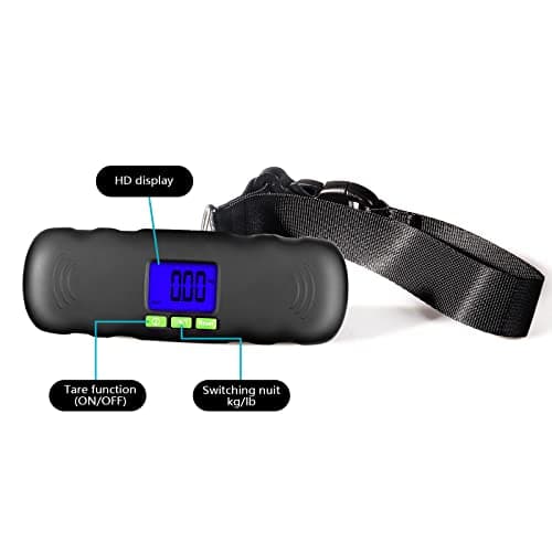 UNIWEIGH Digital luggage scale,Portable suitcase weighing scales — view 3