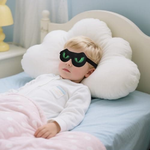 Kids Eye Masks for Sleeping, 3D Sleep Masks with Adjustable Strap — view 6