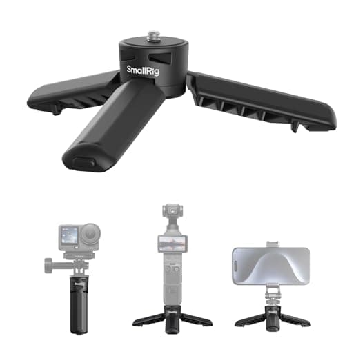 SMALLRIG Action Camera Tripod for DJI Osmo Pocket/Action, for Insta360 Luna