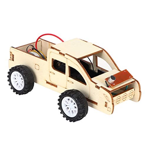 Chrees Voice Controlled Car Wood DIY Toy Kit, Scientific Experimental — view 4