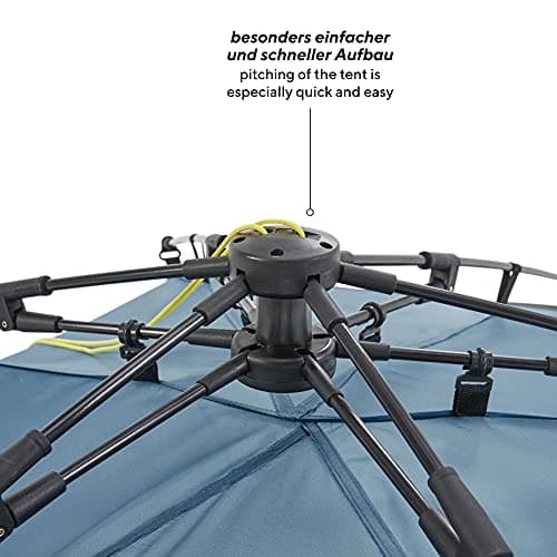 Uquip Speedy XL Beach Tent - Resealable - with Ground Cover - Quick Assembly and Disassembly — view 6