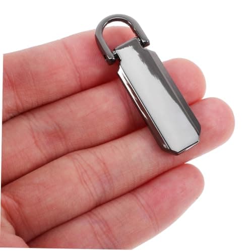 12 Pcs Size 3 and Size 5 Zipper Pull Tabs Repair Kit for Luggage — view 4
