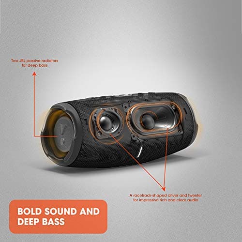 JBL Charge 5 Portable Bluetooth Speaker with Deep Bass, IP67 Waterproof and Dustproof, 20 Hours of Playtime, Built-In Powerbank, Camo — view 2