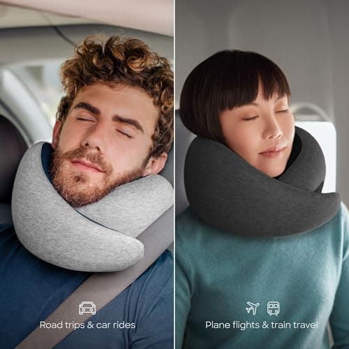 Ostrichpillow GO Travel Pillow, 360° Memory Foam support, Soft & Washable — view 6