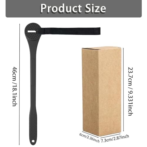 Back Razor with Long Handle - Flexible Multifunctional Tool - Back Razor Replacement Long Handle | For Adults, Seniors, Husbands, Friends, Before Training, Before Swimming, Summer — view 6