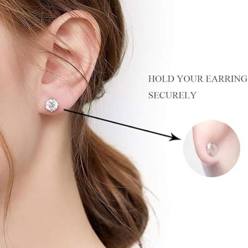 Earplug Fastener with Locking Closure for Travelers, Silver — view 6