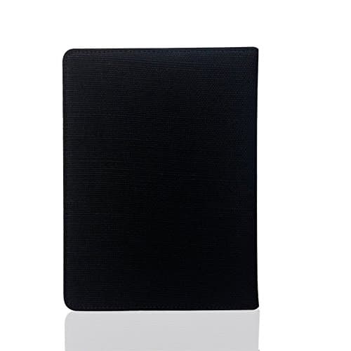 ENJOY-UNIQUE Natural linen Case Cover for 6" ebook Reader universal hemp Case Cover for sony/kobo/tolino/pocketbook 6inch ebook reader (Carbon Black) — view 2