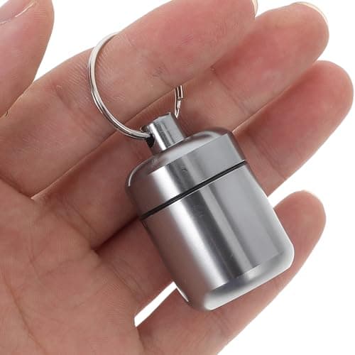 Waterproof Metal Earplug Box with Keyring Aluminium Alloy — view 3