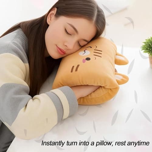 DOGACA Cartoon Hand Pillow Hand Warmer Rest Weak Hero Arm Pillow Suho Non-Electrical Travel Essentials(1) — view 6