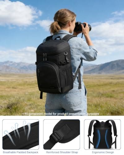 Cooler Backpack Insulated Leakproof Soft Cooler Bag Ice Chest for Women — view 2