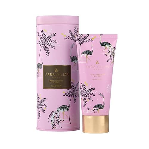 Sara Miller London Hand Cream 100ml in Ostrich and Palms Tin