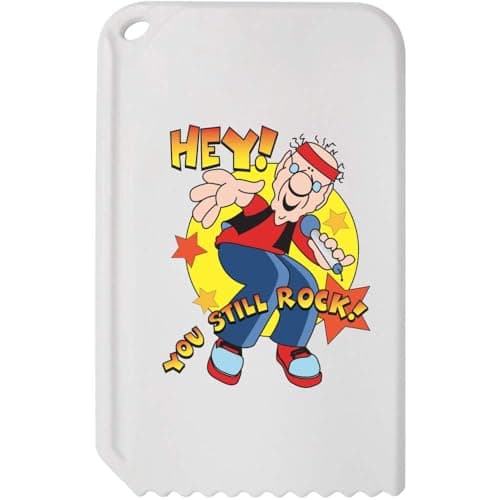 Azeeda 'Groovy Grandpa' Car Ice Scraper (IC00039681)