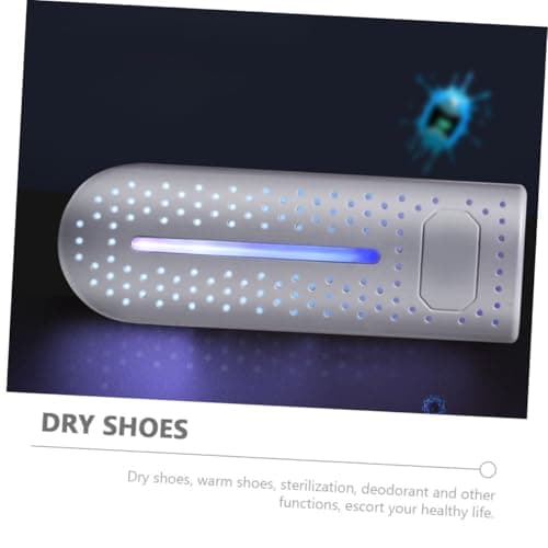 CTIRCHIU Electric Shoe Dryer with Deodorizer and Timer Lightweight Abs Material Quick Dry Shoes for Travel and Hotel Use Portable White Boot Warmer with USB Powered Light — view 4