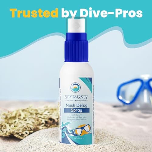 Reef Safe Anti-Fog Spray for Swim Goggles, Snorkel Masks & Glasses - Defogger for Swim Goggles & Masks — view 6