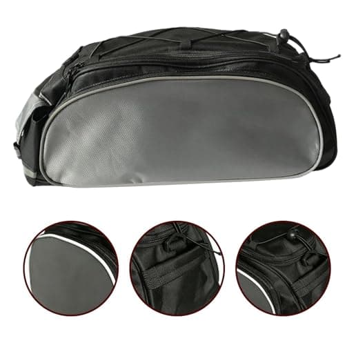 Bicycle Pannier Rack Bag Waterproof Pannier Bag with Adjustable — view 6