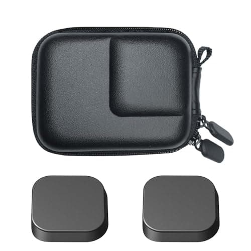 ULBTER Bag Case for GoPro Hero 13 Hero13 & Rubber Lens Cap Cover [1+2 Pack]