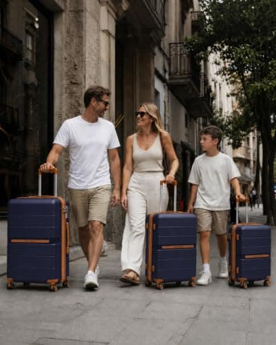 British Traveller Large Suitcase 28 Inch, Lightweight Hard Shell Luggage — view 2