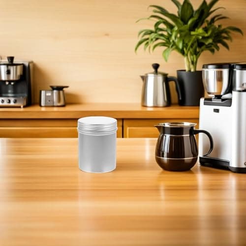 RUNROTOO 6pcs Aluminum Jar Refillable Small Aluminum Box 80ml Silver, Portable Empty Container for Cream, Moisturisers and Daily Storage — view 5