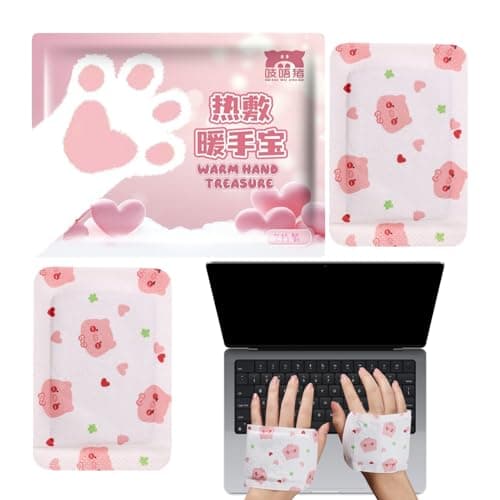 Pocket Hand Warmers 2-Piece Self-Heating Wearable Long-Lasting