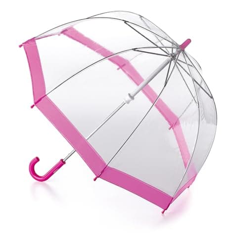 Fulton Funbrella Birdcage Kids Umbrella Pink Trim