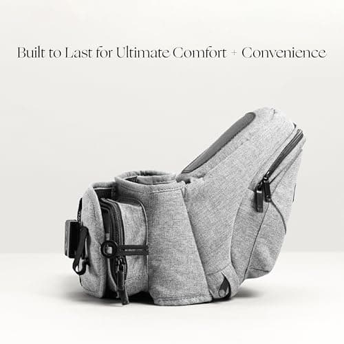 Tushbaby Baby Hip Carrier, Original Hip Seat Carrier for Newborn to Toddler — view 4