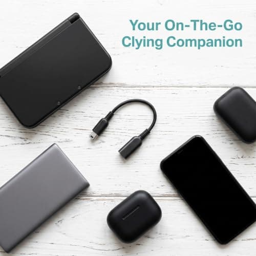 TwinkleHom USB C Adapter for Nintendo 3DS/2DS/DSi, USB Type C to 3DS Charger Adapter for New 3DS XL/3DS/2DS XL/DSi XL Console – 15cm — view 5