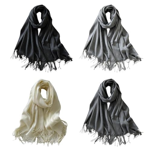 Winter Scarf Soft Warm Fashionable Winter Neck Warmer Wrap
