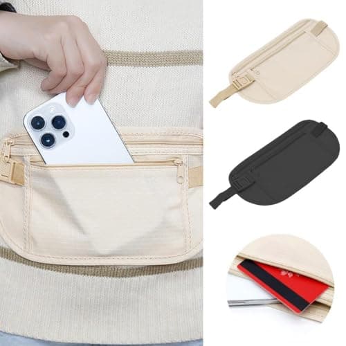 Travel Wallet: Money Belt, Concealed Pouch-Hidden Pouch Under Clothes Security Fanny -Travel Pack, Adjustable Feature — view 4