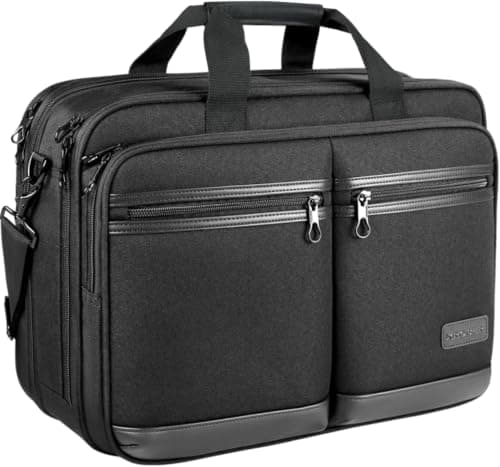 KROSER Laptop Bag Stylish Laptop Briefcase Shoulder Messenger Computer Bag