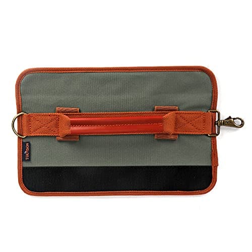 TOURBON Canvas Lightweight Mini Golf Carry Sunday Bag Golf Training Case — view 2