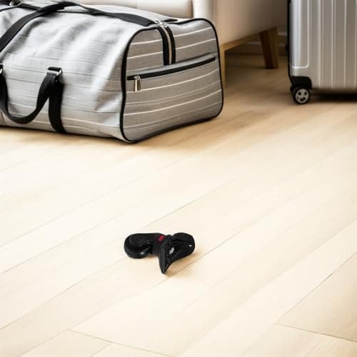 2pcs Luggage Suitcase Wheels Repair Kit, Black PVC Nylon — view 6