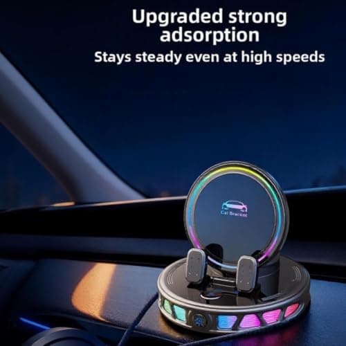 Evenoonest Automatic Wireless Charging Car Phone Holder(Black) — view 4