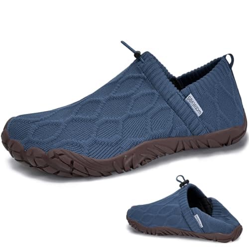 WateLves Barefoot Water Shoes Women Men Minimalist Comfortable Walking Shoes Beach Outdoor Running Sneakers Malad Blue, EU 39