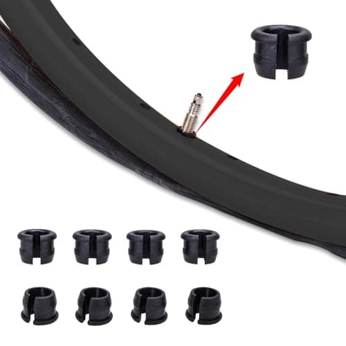 10-Pack Dual-Valve Conversion Kit,Presta-to-Schrader & Schrader-to-Presta Adapters ， Universal Wheel Valve Stem Grommets for Seamless Tire & Inner Tube Switching — view 6