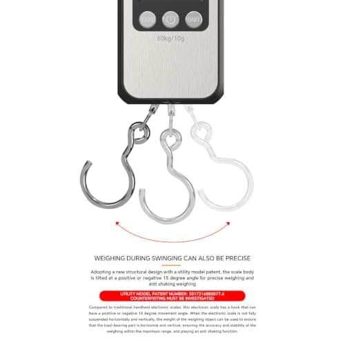 Portable Luggage Weight Gauge, Rechargeable Model — view 4