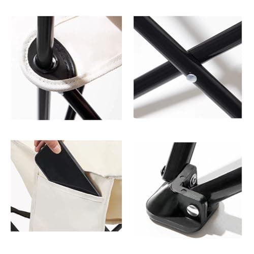 Herb Life Camping Chair, Picnic Chair, Ultralight Folding Camping Chair, Rich Pockets, Outdoor Camping, Beach, Fishing, Picnic, Lawn, Concert, Hiking Foldable Camping Chair (3.5 pounds) — view 5