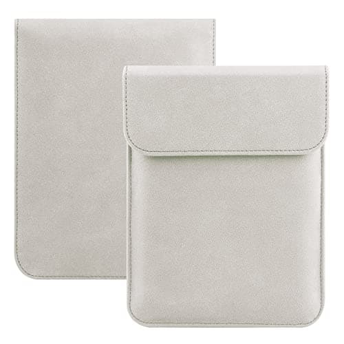 HoYiXi Sleeve Case for 6",6.8",7 Inch Kindle Paperwhite/Colorsoft/Signature Edition 2024-2012 Sleeve Bag Pouch Cover Case for 6 Inch - 6.8 Inch Kobo/Tolino/Pocketbook ebook Reader - Beige